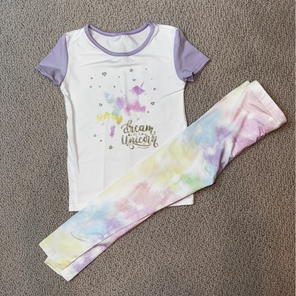 Unicorn Dreams Kids Pajamas 4T